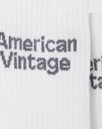 American Vintage - clypsun socks - white