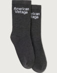 American Vintage - clypsun socks - charcoal