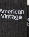 American Vintage - clypsun socks - charcoal