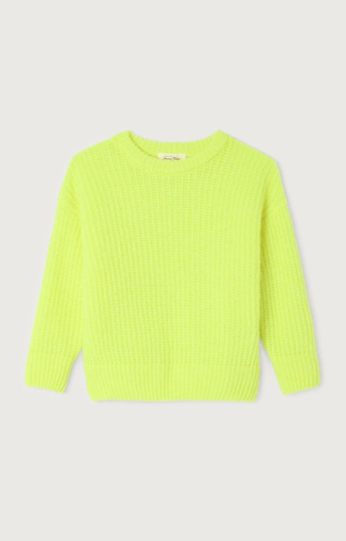 American Vintage - east knit sweater - fluo