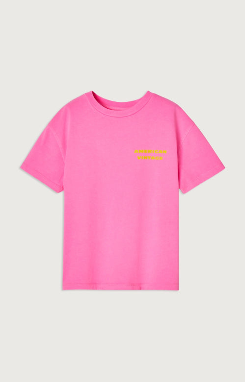 American Vintage - fizvalley t-shirt - rose fluo