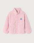 American Vintage - hoktown teddy jacket - baby pink