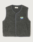 American Vintage - hoktown teddy bodywarmer - charcoal