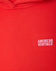 American Vintage - izubird hoodie - fraise vintage