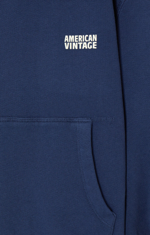 American Vintage - izubird hoodie - navy