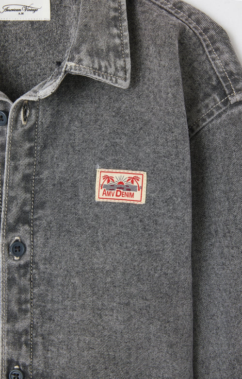 American Vintage - jazy overshirt - grey