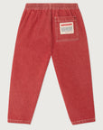 American Vintage - uzatown denim joggers - red