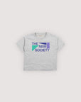 The New Society - Cesar T-shirt - stellar grey melange