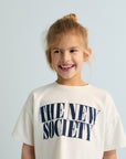 The New Society - Mica T-shirt - moonlight white