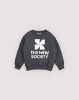 The New Society -TNS Logo Sweatshirt - Galactic Grey Melange