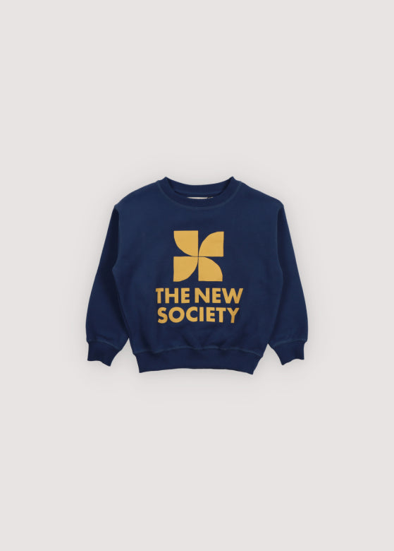 The New Society - TNS Logo Sweatshirt - Infinite Navy