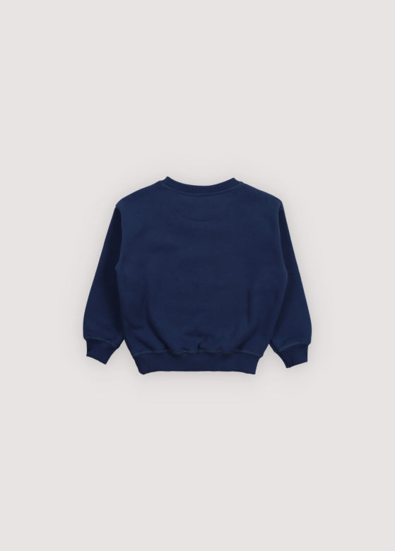 The New Society - TNS Logo Sweatshirt - Infinite Navy