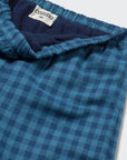 Cozmo brand - RAFA233w5 - gingham flanel pants - blue