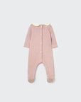 Cozmo brand - MILAS323nw5 - jersey onesie - silver pink