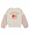 Emile et Ida - kids - moleton sweatshirt - peony