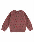 Emile et Ida - baby - sweatshirt - poppy violine