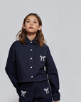 Mipounet - mariane - denim shirt - blue