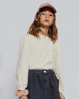 Mipounet - andrea - denim skirt - grey
