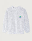 American Vintage - evona sweatshirt - gris clair chine