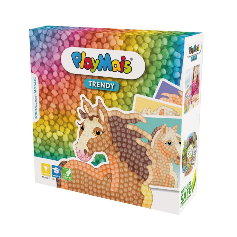 Playmais - trendy - mosaic horse