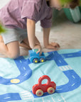 Quut - play towel - road - M 140 X 70cm