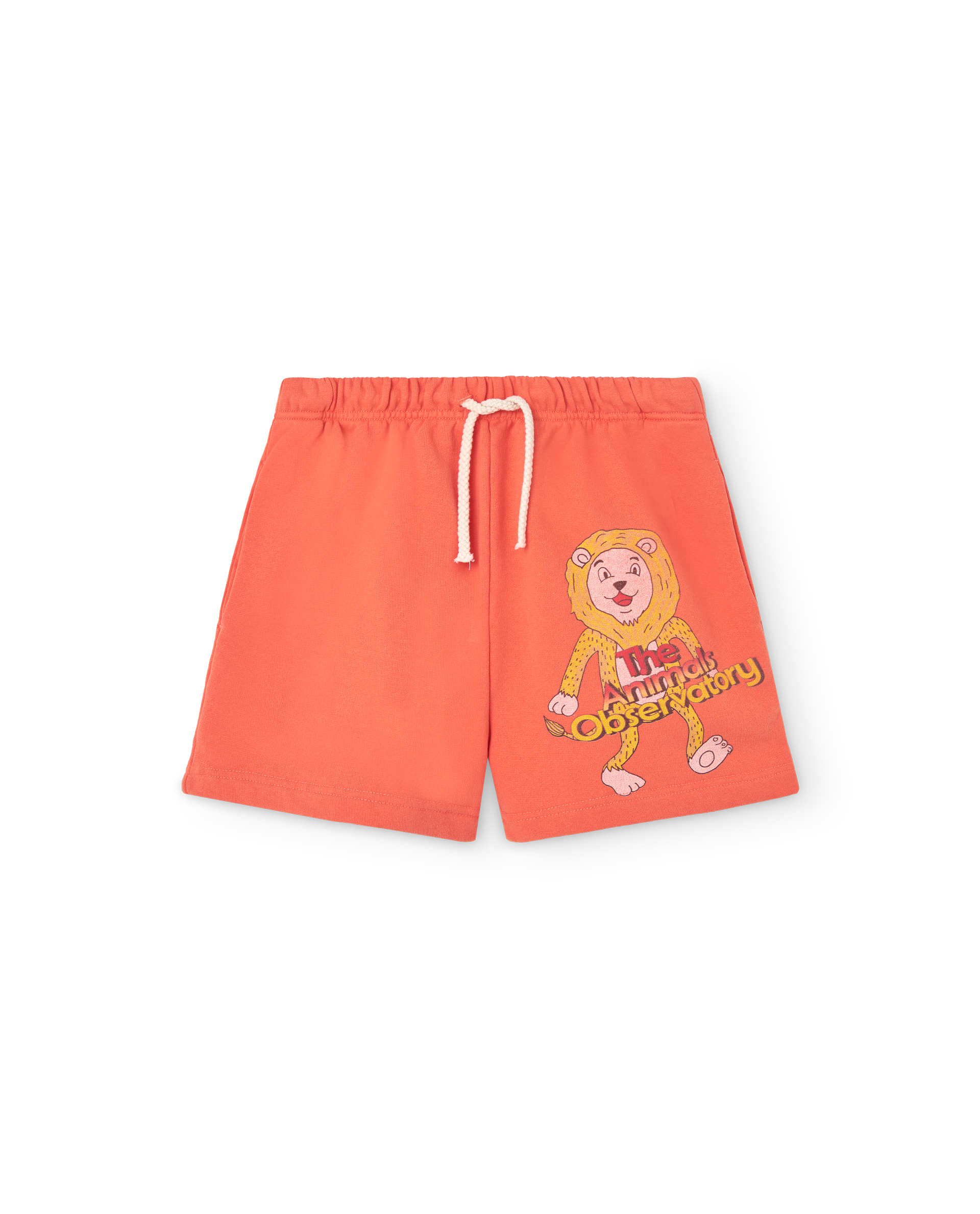 The animals observatory - hedgehog kids shorts - salmon