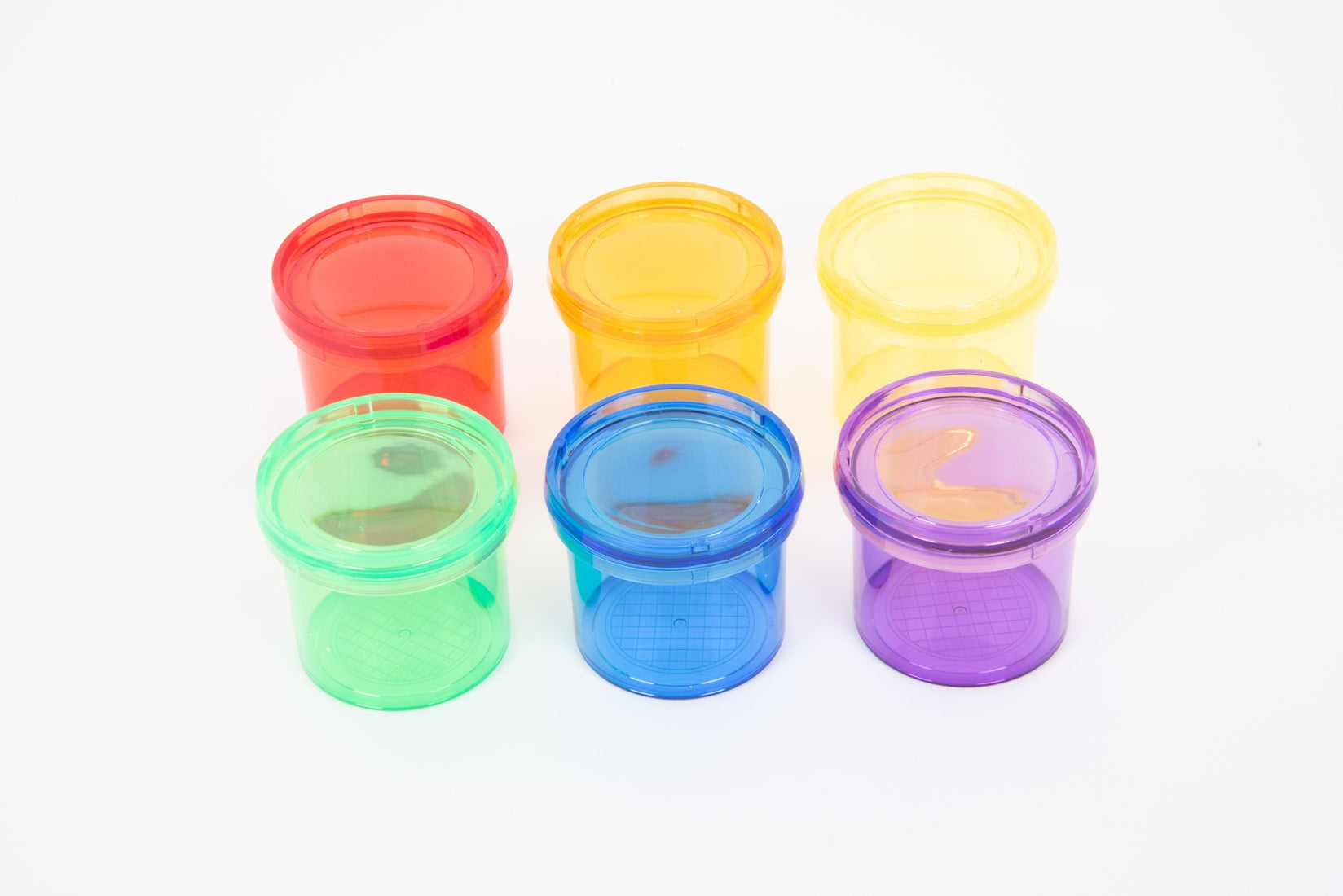 Sensory play - transparant color viewers - set of 6