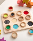 Sensory play - touch & match board