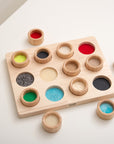 Sensory play - touch & match board