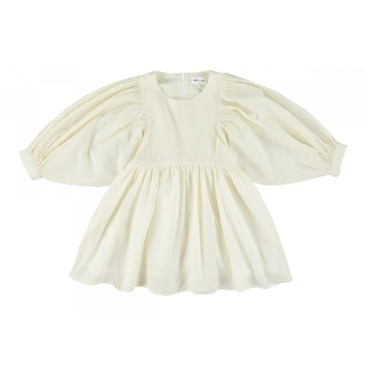 Morley - ulla - balloonsleeves dress - offwhite