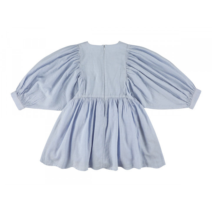 Morley - ulla - balloonsleeves dress - sky