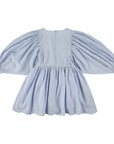 Morley - ulla - balloonsleeves dress - sky