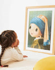 Janod - vermeer inspired puzzle - 100 pcs