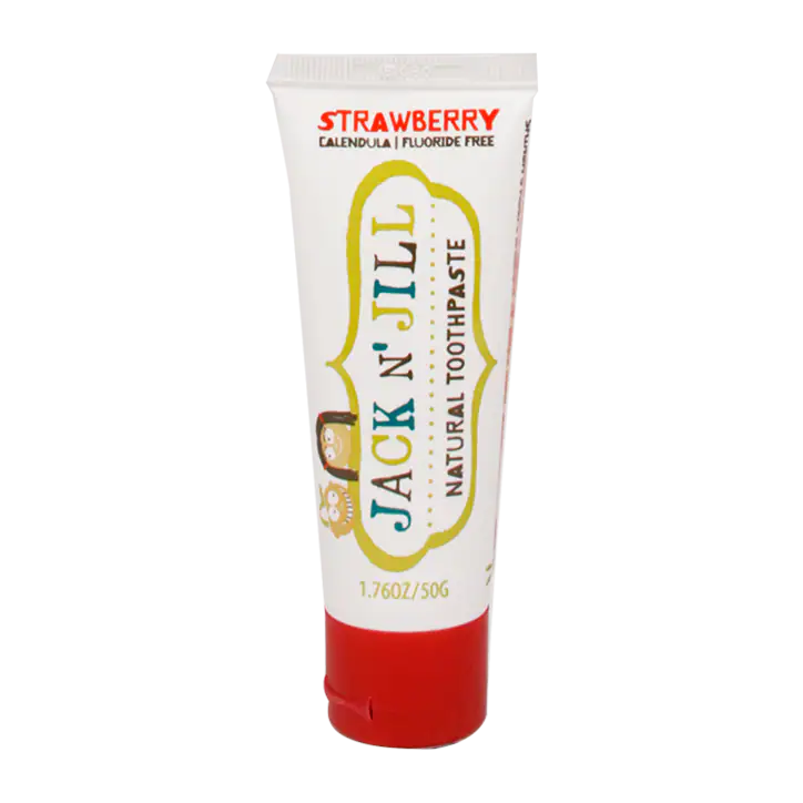 Jack n' jill - natural toothpaste - strawberry - Hyggekids