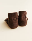 HVID - Booties - dark brown - Hyggekids