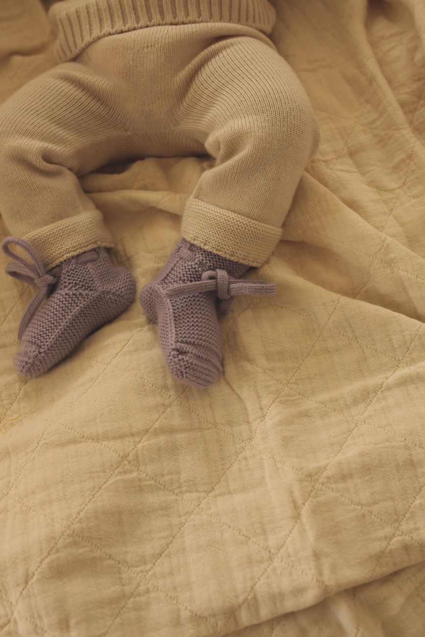 HVID - Booties - lilac - Hyggekids