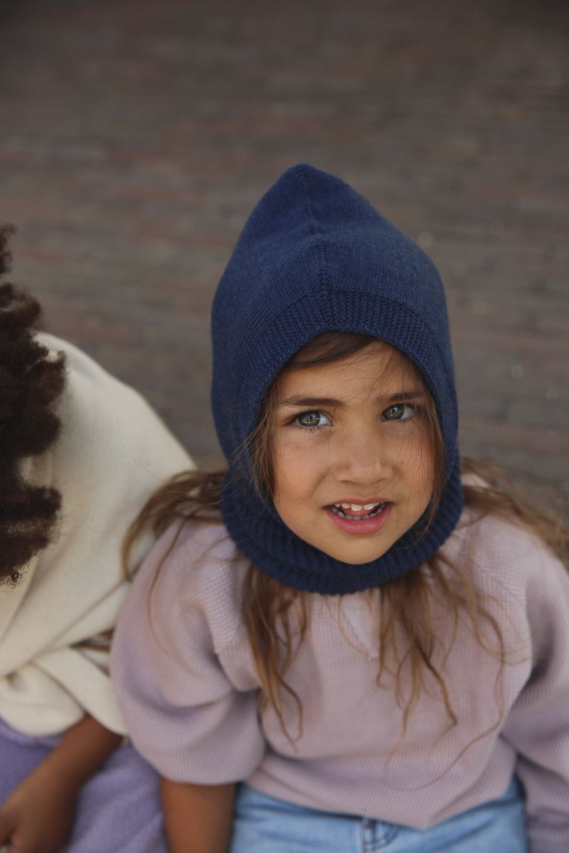 HVID - Balaclava Eddy - blue - Hyggekids