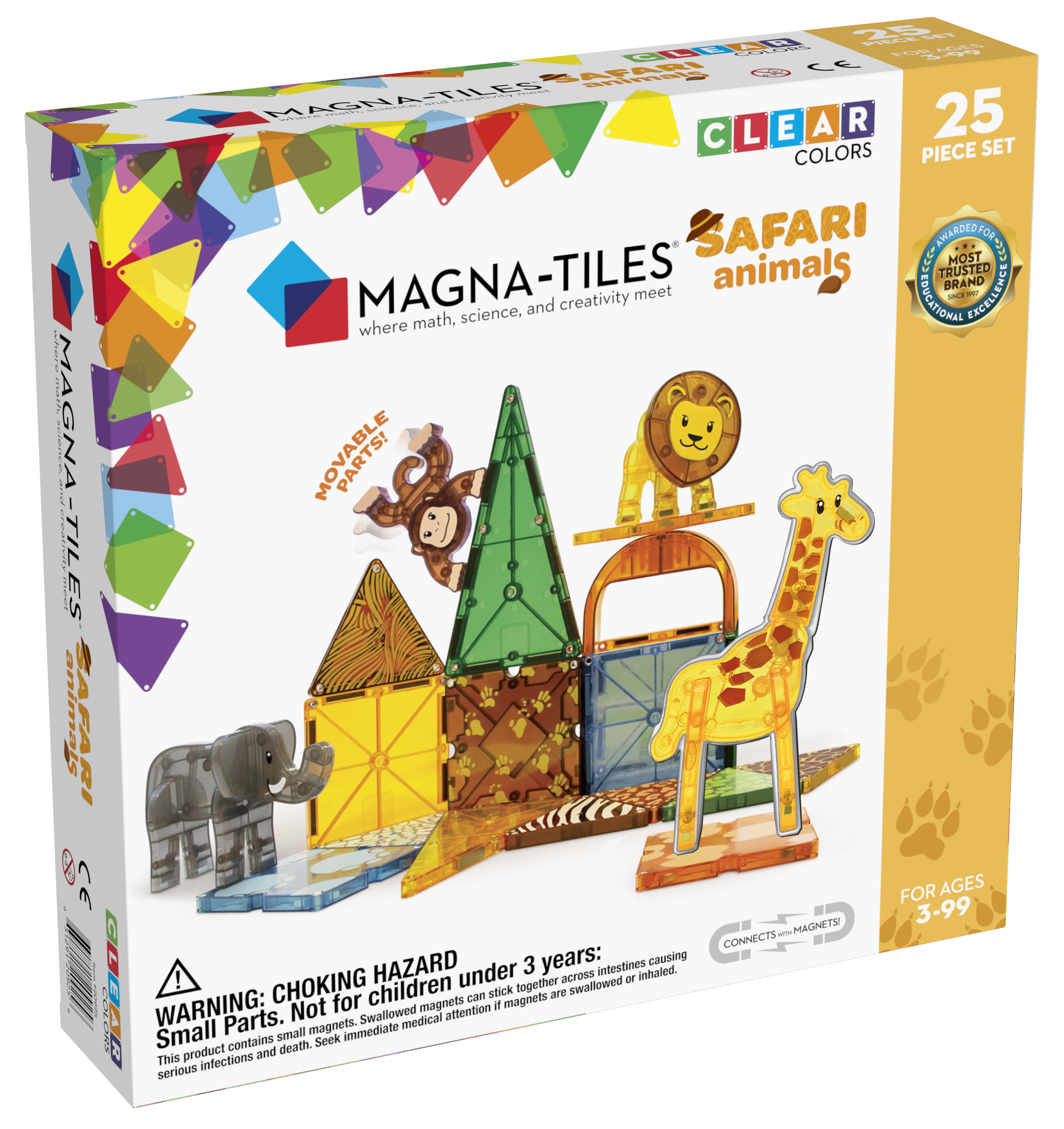 Magna Tiles - safari - 25 stuks - Hyggekids