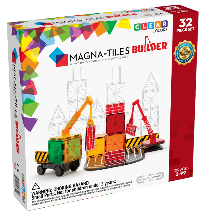 Magna Tiles - builder - 32 stuks - Hyggekids