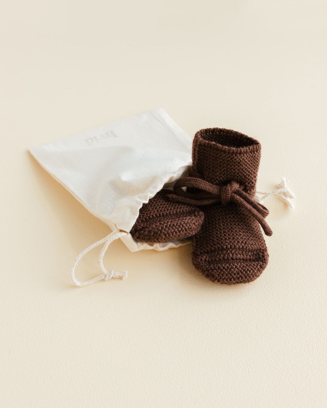 HVID - Booties - dark brown - Hyggekids