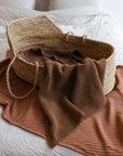 Hvid - Blanket - Blanka - walnut - Hyggekids