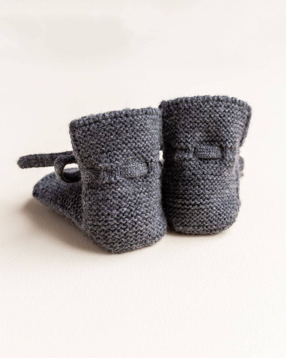 HVID - Booties - charcoal - Hyggekids