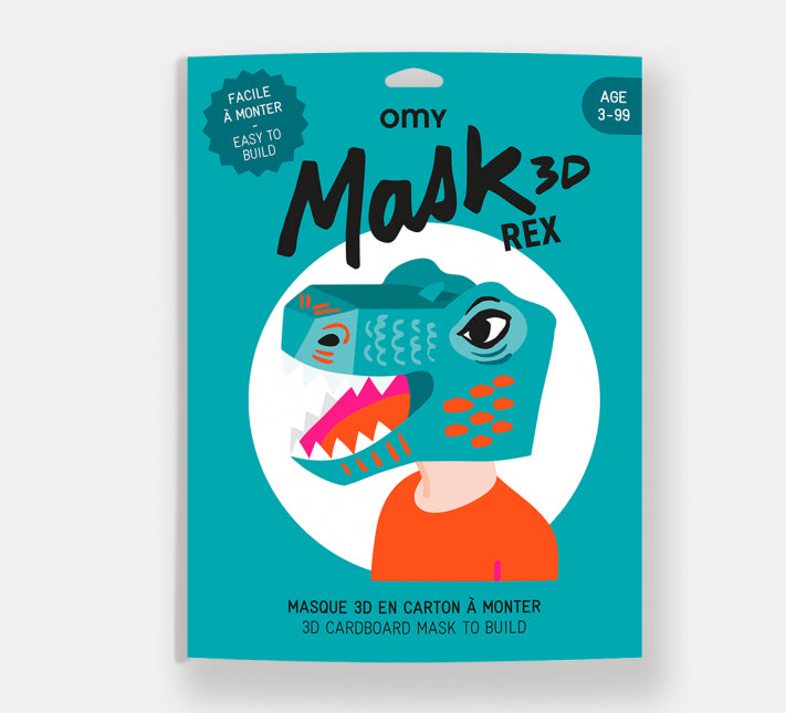 Omy - 3D Mask - dino