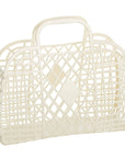 Sunjellies - retro basket - large - cream - Hyggekids